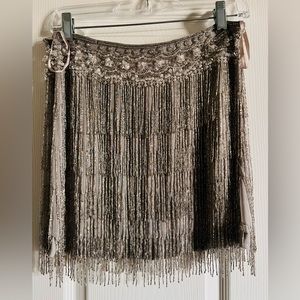 Haute Hippie beaded skirt RARE size XS
